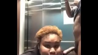 QUCKIE INSIDE THE ELEVATOR