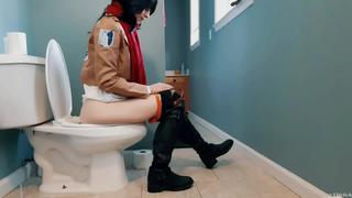 Mikasa Ackerman Peeing [Voyeur] Sage Eldritch